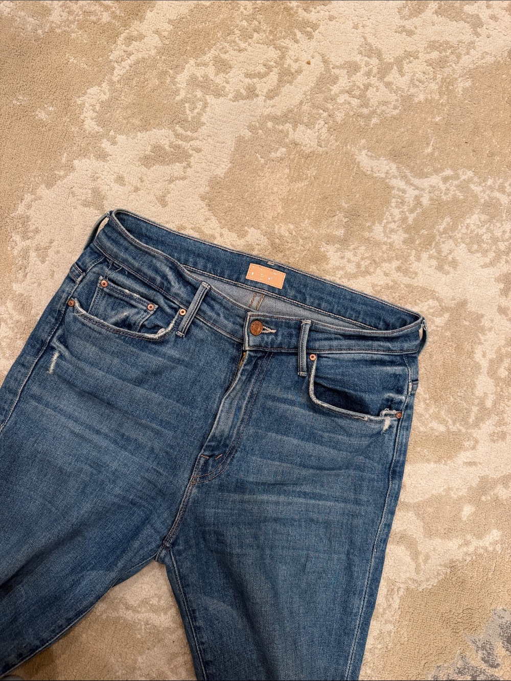 MOTHER the weekender fray jeans size 27 - Picture 6 of 13